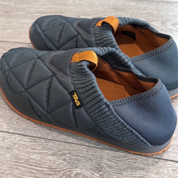 Teva ReEmber Mens 13 Quilted Slip On Camp Shoes Grey Outdoors Casual - Picture 3 of 7